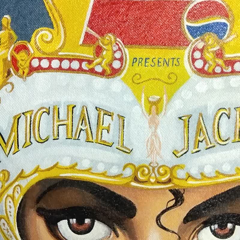 手绘丹宁外套 手工订制外套 Michael Jackson, Thriller 礼物 - 女装休闲/机能外套 - 棉．麻 多色