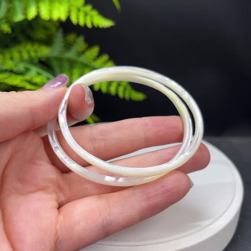 白蝶贝手镯 60MM 叮当镯 - 手链/手环 - 贝壳 