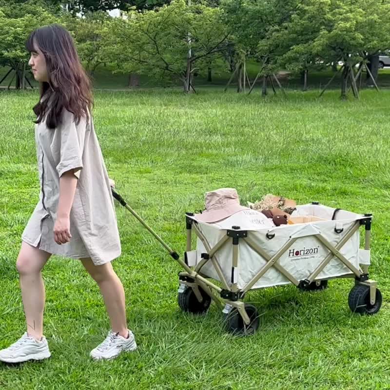 【Horizon天际线】绝美白Heavy Duty户外露营拖车 可搭配桌板优惠 - 露营用品 - 铝合金 