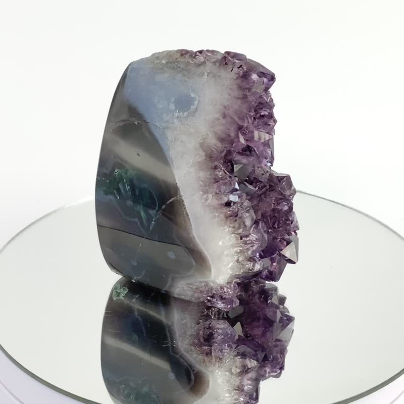 乌拉圭紫晶圣火  250250 - 摆饰 - 水晶 紫色