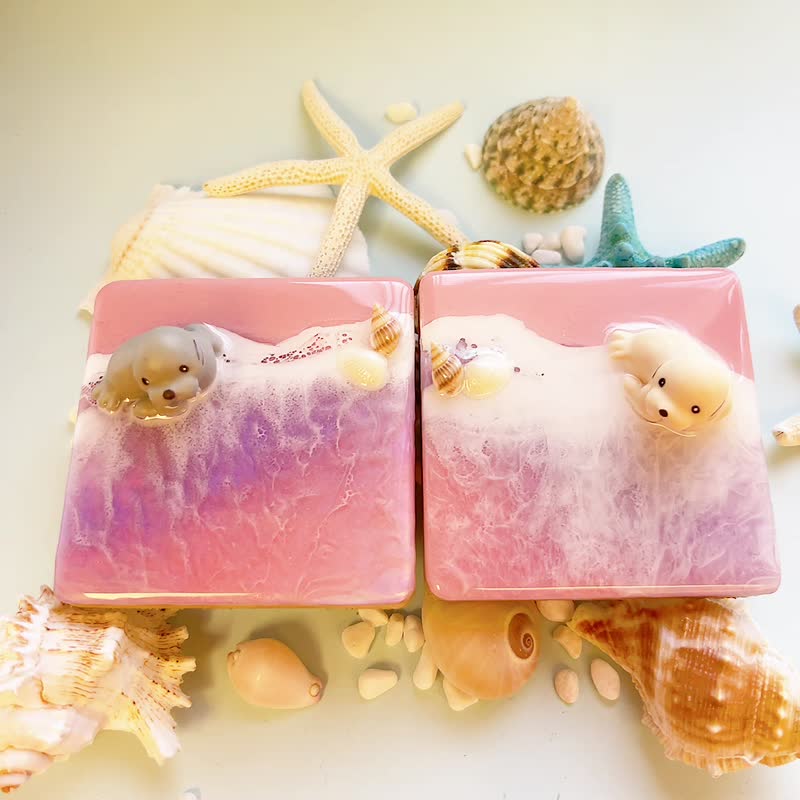 海象烛杯盖 - 香薰/精油/线香 - 树脂 