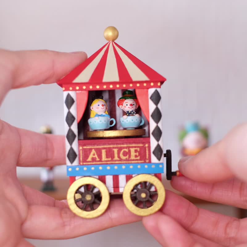 【棉花星球】爱丽丝剧场 - 玩偶/公仔 - 木头 多色