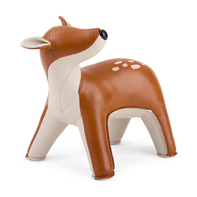 【生日礼物 书挡】鹿 Deer Luke 摆饰 | 静奢礼 新居落成 福禄安康 - 摆饰 - 人造皮革 多色