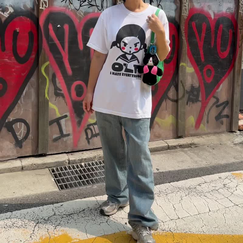 I HATE EVERYTHING 男女通用T恤 - 女装 T 恤 - 棉．麻 