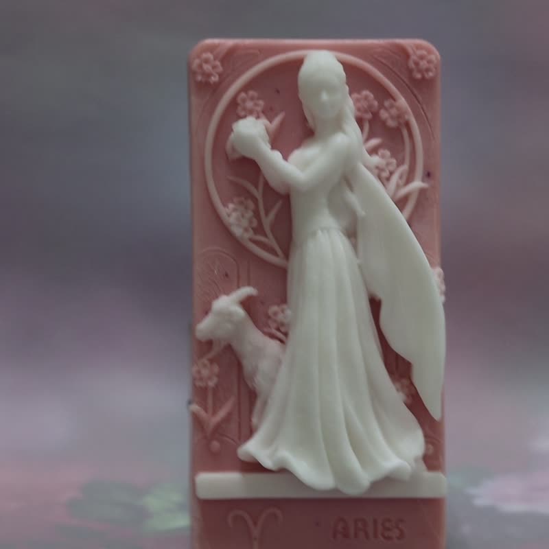 十二星座之牡羊座 精油手工皂 - 肥皂/手工皂 - 其他材质 黄色