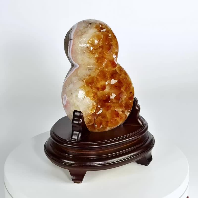 巴西黄晶花生 950873 - 摆饰 - 水晶 黄色