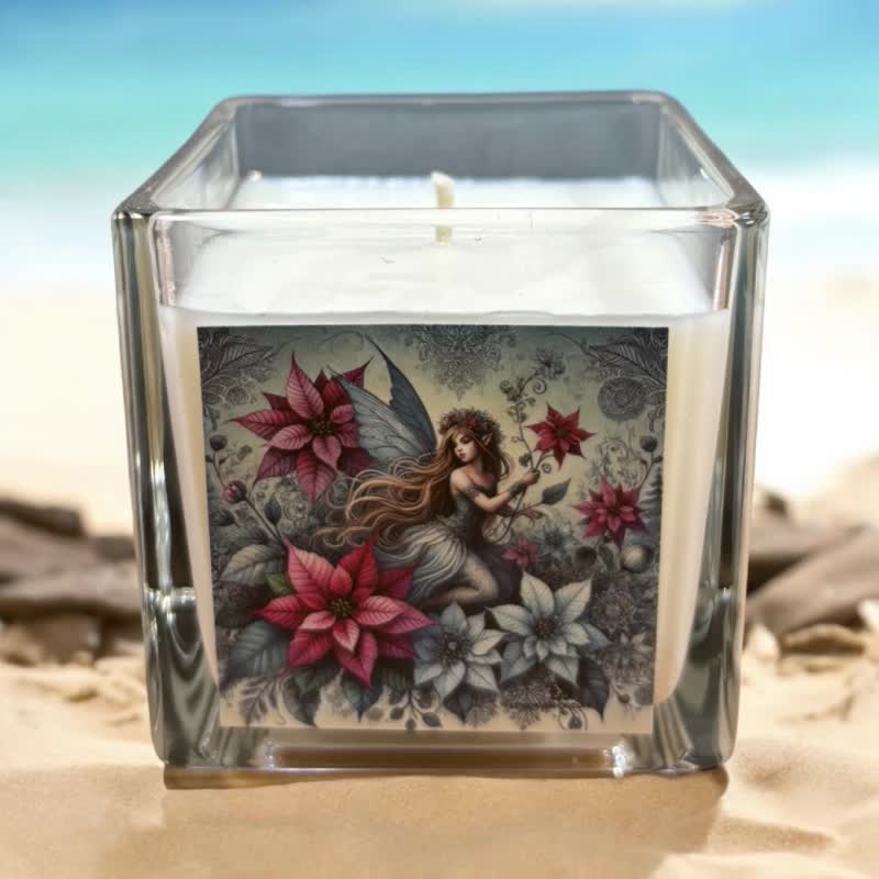 冬日暖焰香氛调香方杯蜡烛  天然大豆椰子蜡 可适用融蜡灯 - 蜡烛/烛台 - 蜡 咖啡色