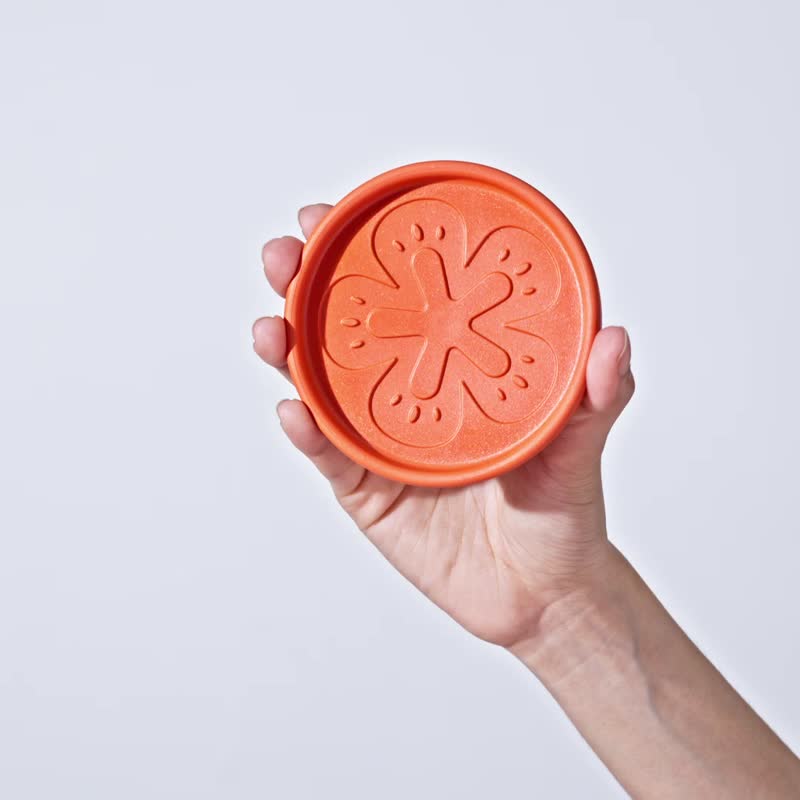 The Burger Coaster - Niknax (set of 6 coasters) - 杯垫 - 塑料 多色