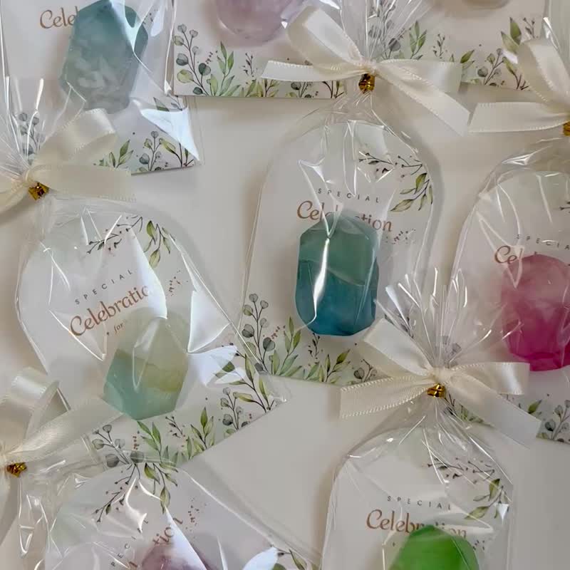 独一无二 宝石皂 婚礼小物 随身皂 母亲节 活动赠礼 薰衣草精油 - 肥皂/手工皂 - 其他材质 