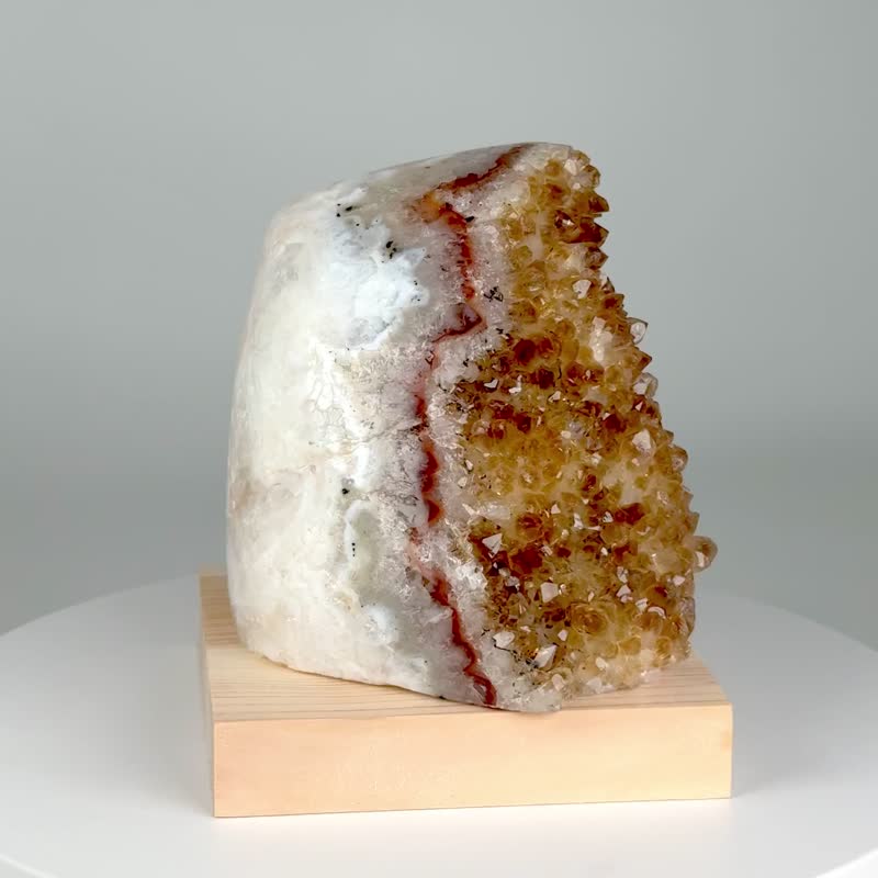 巴西黄水晶镇 411331 - 摆饰 - 水晶 黄色