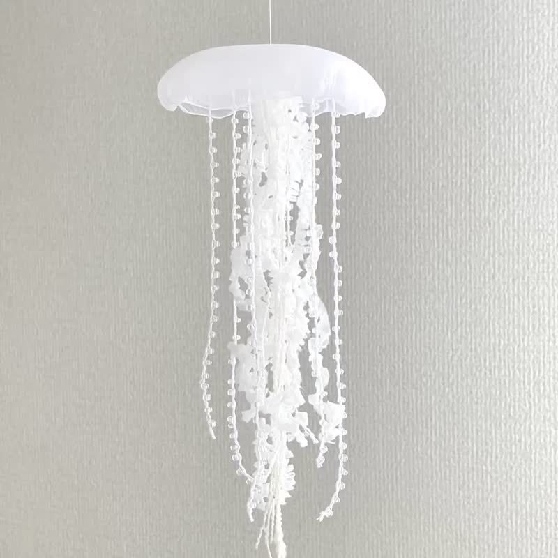 海水晶水母  size:S   White  (1pc) - 摆饰 - 其他材质 白色