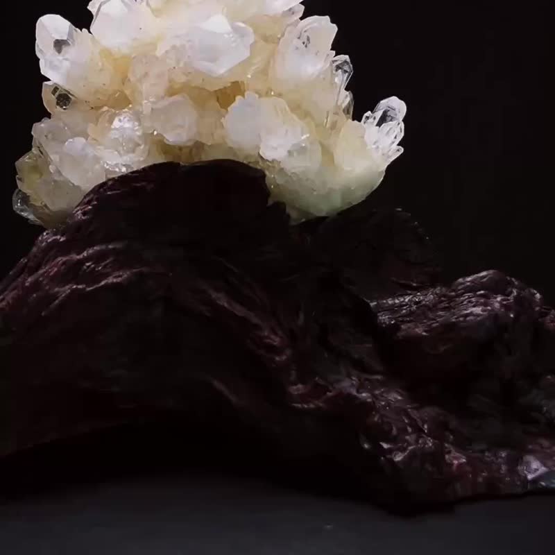 天然白水晶原矿原石摆件 款式独特 颜色漂亮 造型优美 办公室 - 其他 - 水晶 