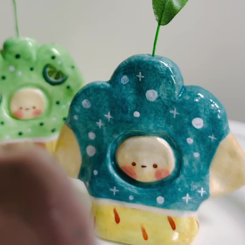 守护土地的春精灵 软陶摆饰 - 摆饰 - 其他材质 