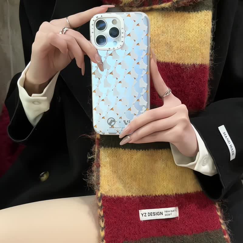 【隐藏式磁吸】Wendy铝合金按键全磨砂防摔防刮iPhone16pro-16pm - 手机壳/手机套 - 塑料 白色