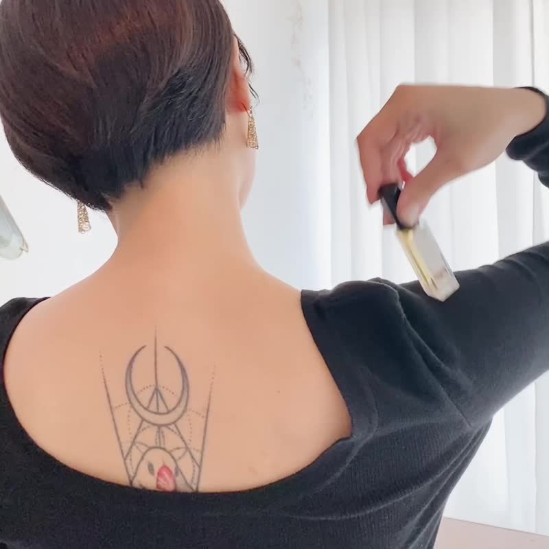 古董蕾丝精油夜香水 橙花 乳香 没药 - 香水/香膏 - 精油 金色