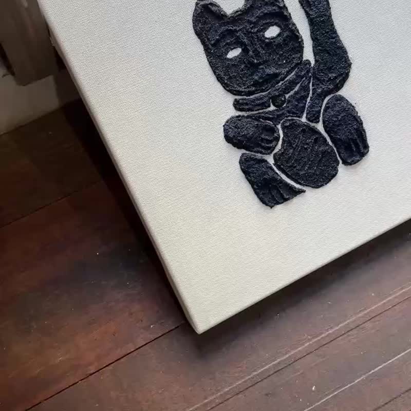 订制 现货幸运招财猫无框画 可定制 - 海报/装饰画/版画 - 棉．麻 