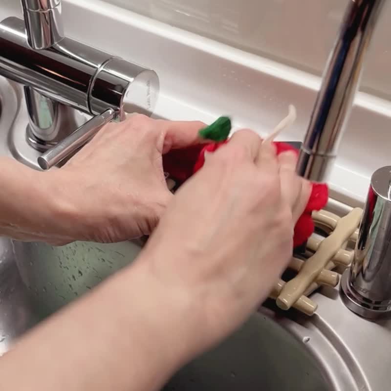 回购率高*入厝礼物 木质调香氛【家事块皂CUBE】马铃薯泥制不咬手 - 碗盘清洁 - 浓缩/萃取物 白色