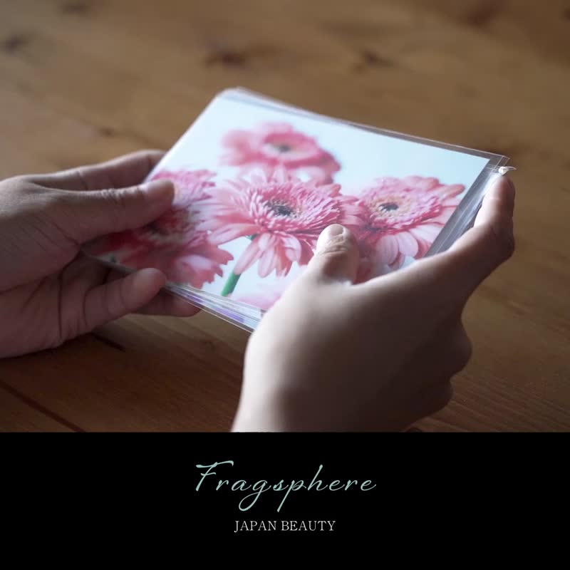 Fragsphere花痴信件套装，为您的感受增添色彩，Saika，附信封，10 种花，10 张，明信片大小，日本制造，FLP-002B - 卡片/明信片 - 纸 