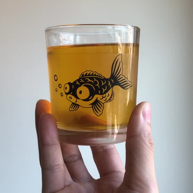 富贵手工绢印热炒杯 - 综合篇 - 玻璃杯 - 玻璃 