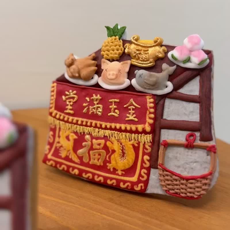 祈福供桌糖霜饼干 祝寿饼干 平安饼干 结缘饼干 - 手工饼干 - 新鲜食材 
