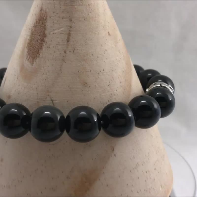 10mm宝石手串 东菱玉 黄玉 苏打石 粉晶 黑曜石 白玉髓 红玉髓 - 手链/手环 - 半宝石 多色