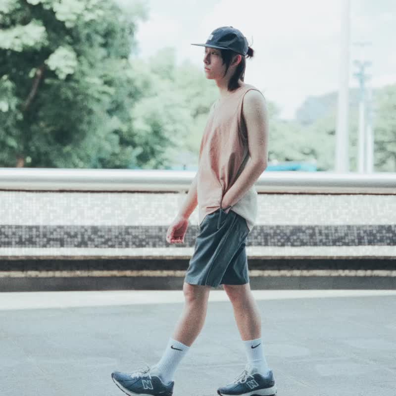 Delave2件式组合T恤 - 男装上衣/T 恤 - 棉．麻 蓝色