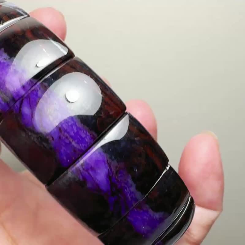 南非舒俱莱手排 - 手链/手环 - 玉石 紫色