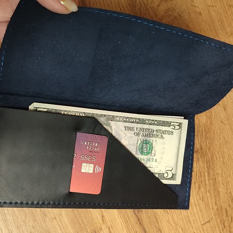 餐厅和咖啡馆的皮革支票展示器 皮革钞票夹 - 其他 - 真皮 