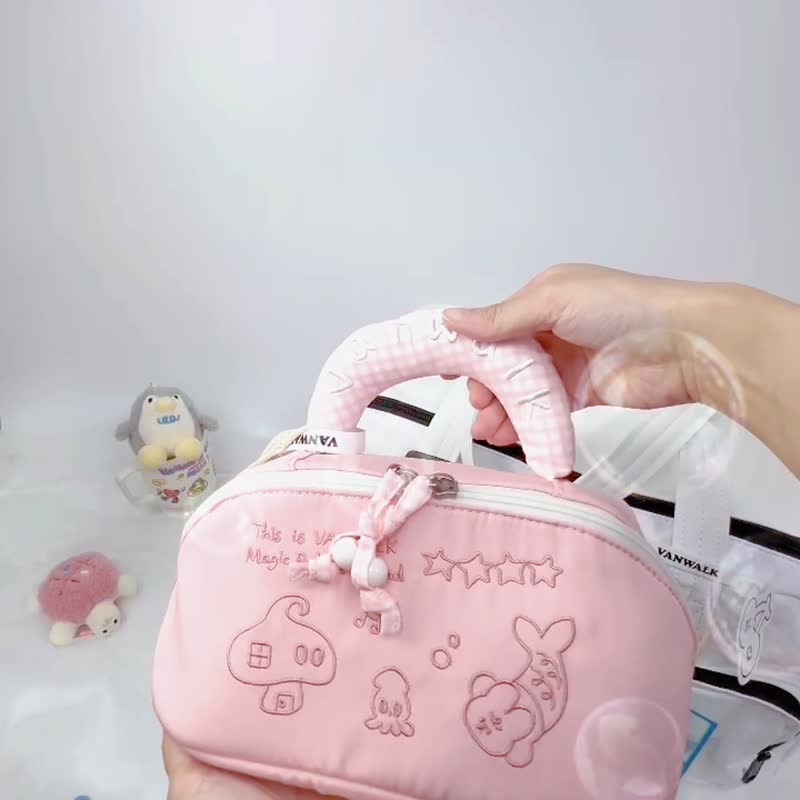 出走Vanwalk 台湾官方-泡泡岛系列-宝藏少女收纳包 - 化妆包/杂物包 - 其他人造纤维 多色