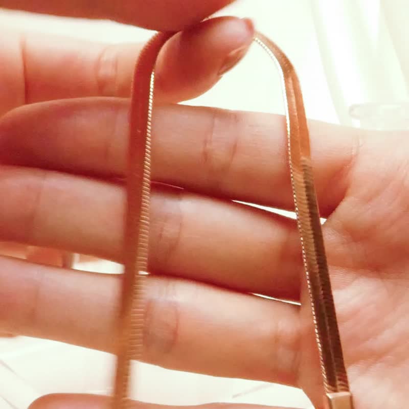【快速出货】Snake Chain 蛇链项链 Essential系列 项链 - 项链 - 铜/黄铜 金色