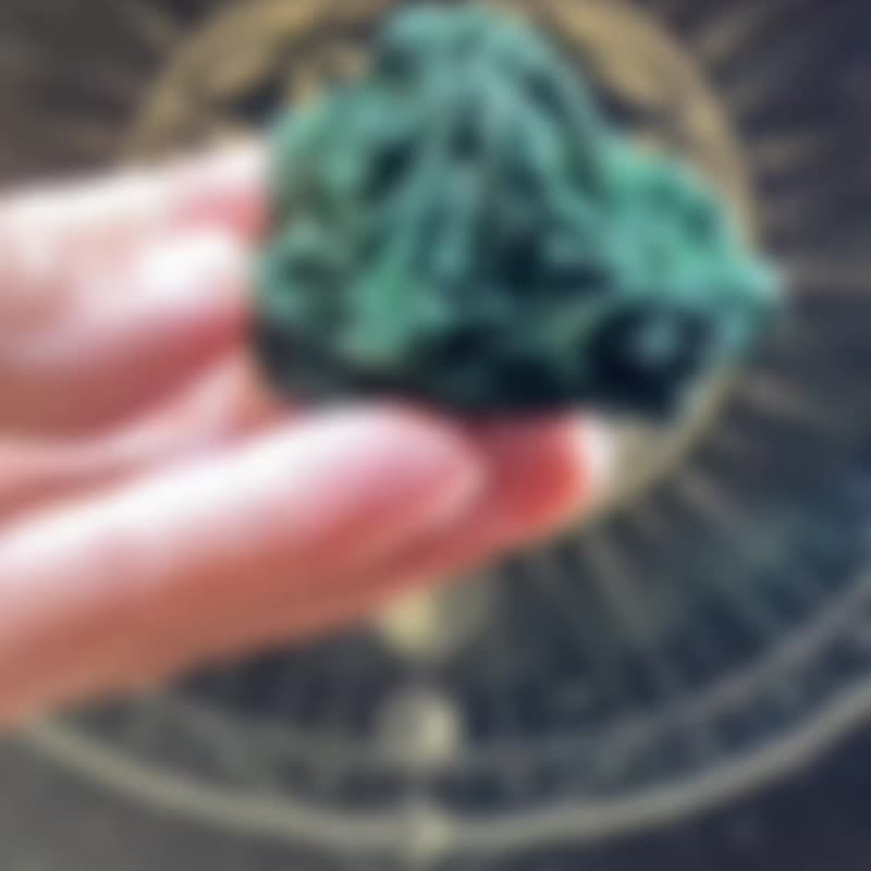 2203 刚果金夏沙孔雀石 - 摆饰 - 半宝石 