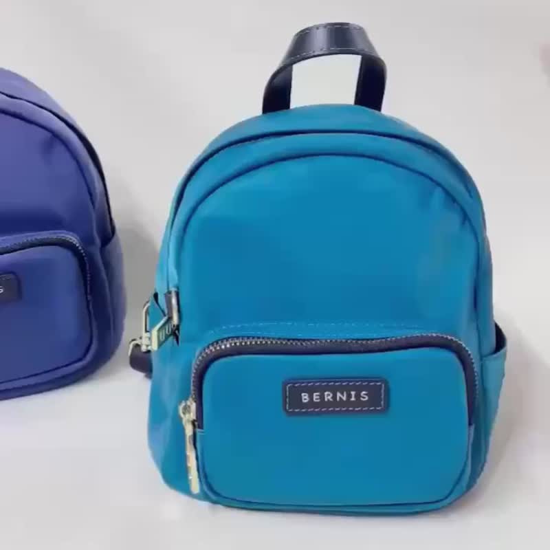 后背包 mini塞斯后背包 粉红 尼龙系列 防拨水材质 多色可选 - 后背包/双肩包 - 尼龙 粉红色