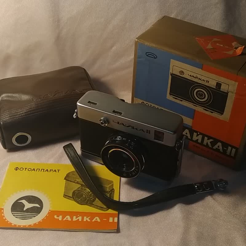 CHAIKA-2 半画幅 35 毫米胶片相机 Industar-69 镜头 BeLOMO - 相机 - 其他材质 黑色