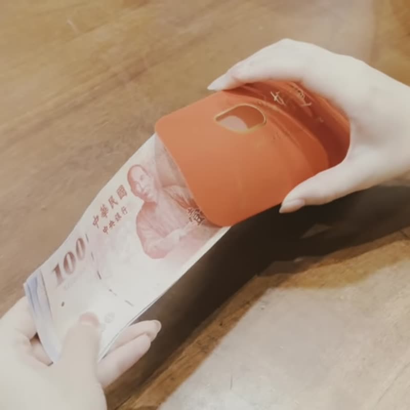 开窗见喜 红包袋  | 8款烫金吉祥话 (全套附篓空封套+书签) - 红包/春联 - 纸 红色