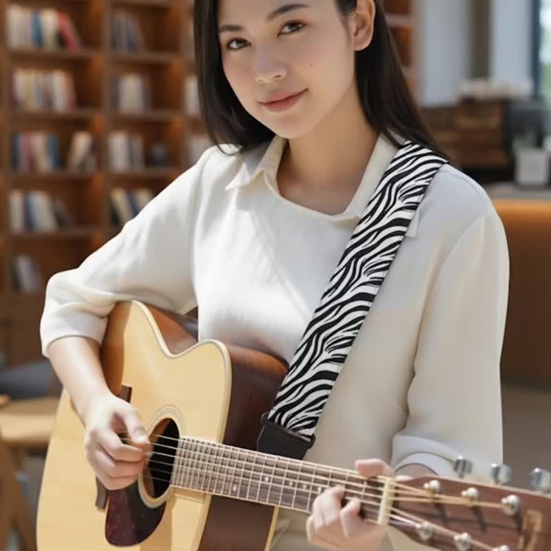 白虎吉他背带 - 其他 - 棉．麻 金色