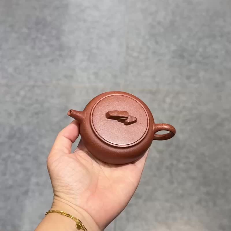 观山 手工 容量90cc  原矿红降坡给人一种回归自然重回本源的自然 - 茶具/茶杯 - 陶 