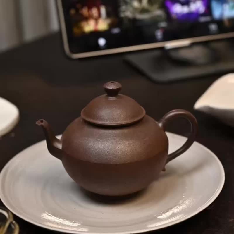 天青泥 柴烧曲韵 宜兴原矿紫砂 小品壶慢生活 泡茶壶紫砂壶茶具 - 茶具/茶杯 - 陶 
