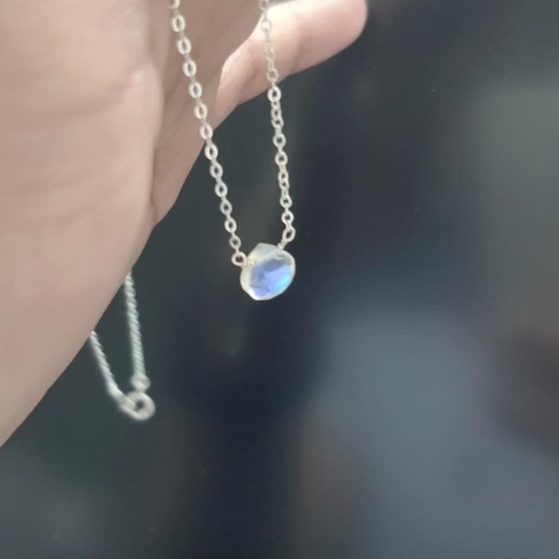 AURORA 施华洛世奇极光项链 彩虹光 水滴 SV925/ 14KGF - 项链 - 水晶 多色