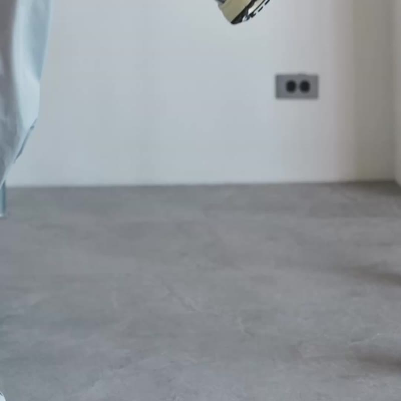 Stone As - Tech wide-leg pants / 机能宽裤 - 男士长裤 - 尼龙 灰色