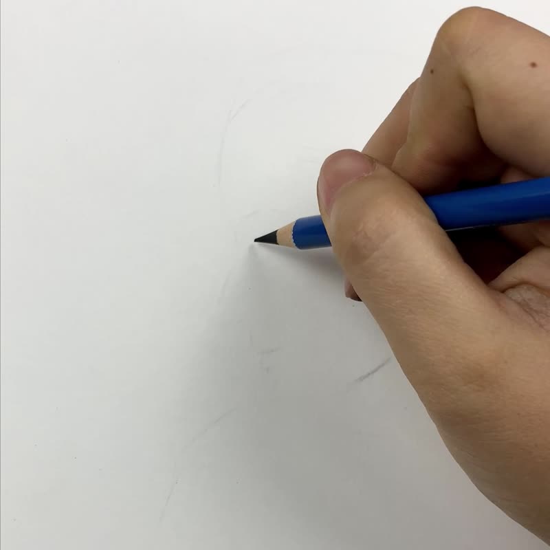 素描画像订制真人照片转手绘速写头像手工铅笔黑白线稿人物肖像画 - 订制画像 - 纸 黑色