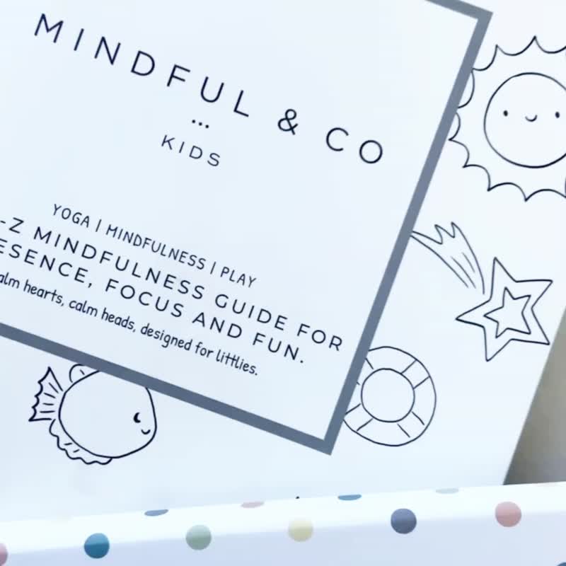 ABC 正念觉察绘画本 Mindful & Co Kids - 插画/绘画/写字 - 纸 多色