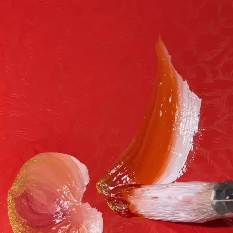 【年年有余】手绘年画春联 - 红包/春联 - 纸 白色
