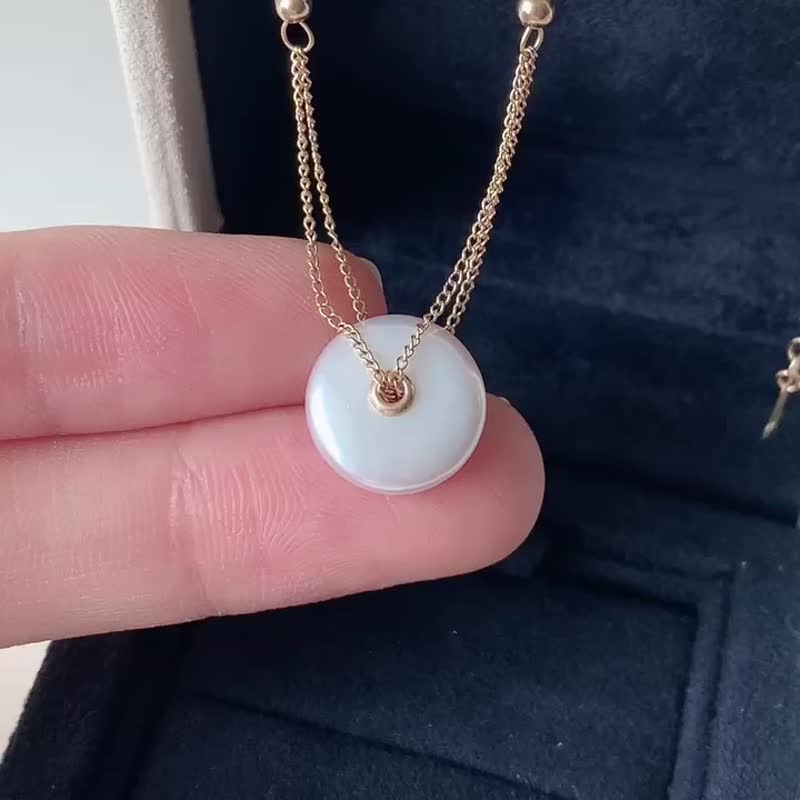 天然巴洛克珍珠项链 Baroque Pearl Necklace - 项链 - 珍珠 多色