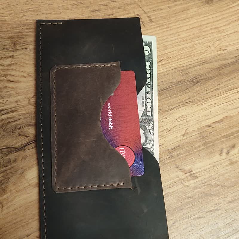 餐厅和咖啡馆的皮革支票展示器 皮革钞票夹 - 其他 - 真皮 