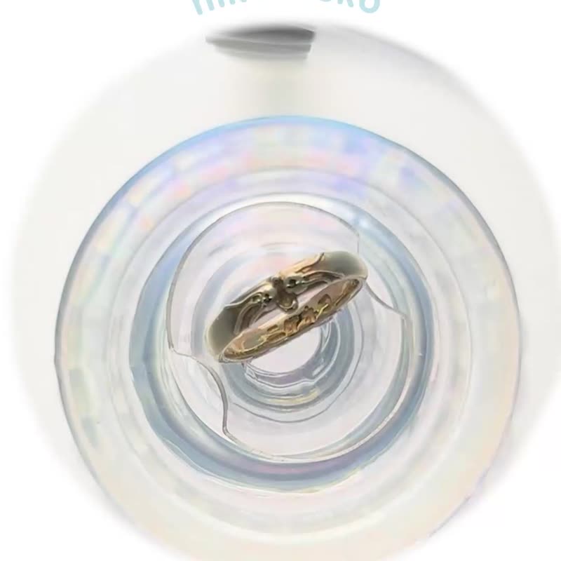 Ring only the mouth of the crying cat / silver925, k18 (Made In Japan) - 戒指 - 其他金属 金色