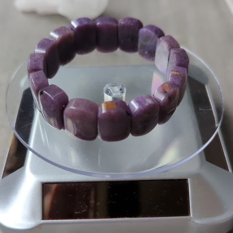 紫龙晶×玉化紫龙晶 【特价款】天然水晶手排 - 手链/手环 - 水晶 紫色