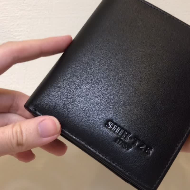 Lukbag guneine leather wallet  | Cow leather coin wallet - 皮夹/钱包 - 真皮 多色