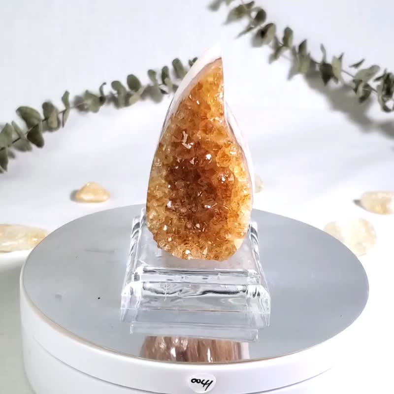 巴西圣火 410215 【天然黄水晶】 - 摆饰 - 水晶 黄色