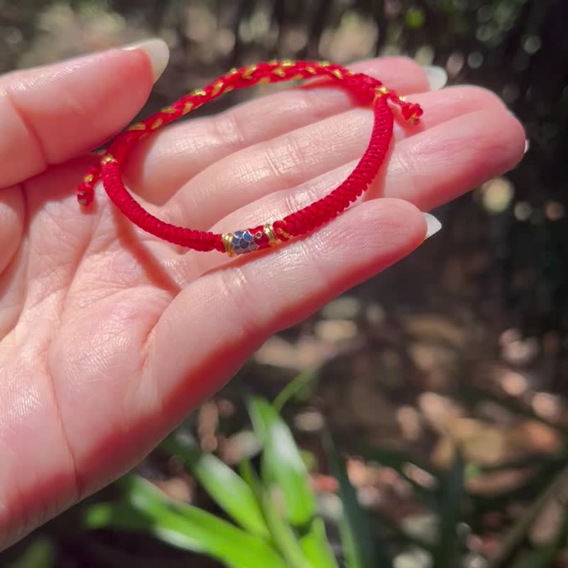 锦鲤路路通—幸运手绳。定制化编织手链 - 手链/手环 - 其他金属 多色