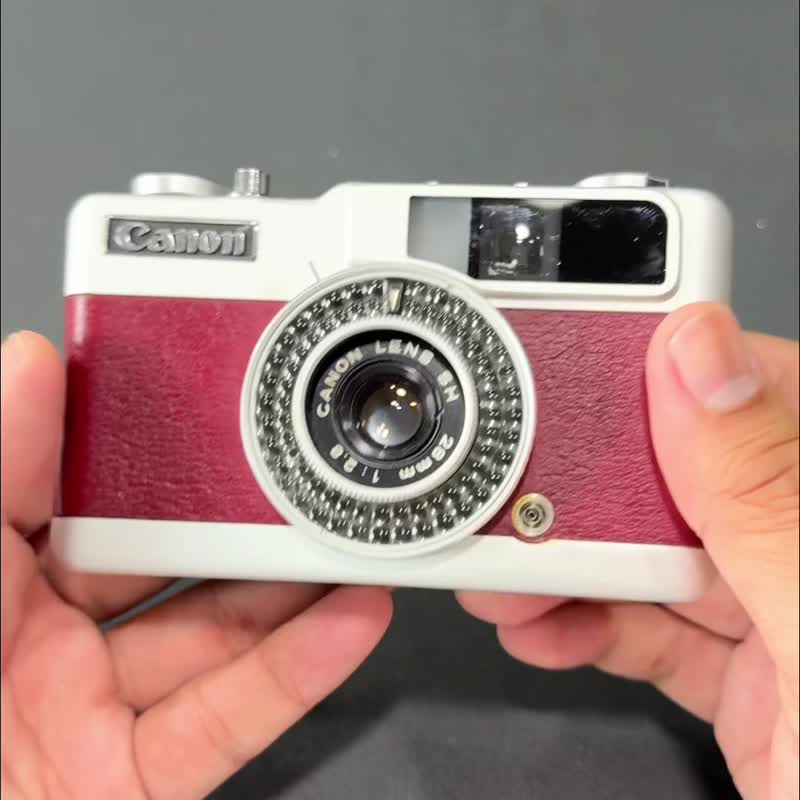 135底片 Canon Demi EE28 半格 底片相机  接近八成新 28mm f2.8 - 相机 - 其他金属 多色